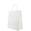 Sac en papier blanc - 21x11x27 cm