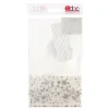 Sachets bonbons flocons dorés + liens - 14 x 23 cm (x 10)