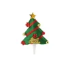 Sapin de Noël décoré sur pique