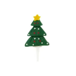 Sapin de Noël sur pique
