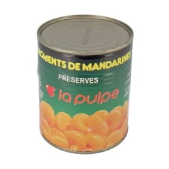 Segments de mandarines préservés La Pulpe
