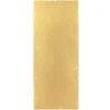 Semelles à bûche or 29 x 10 cm (x5)