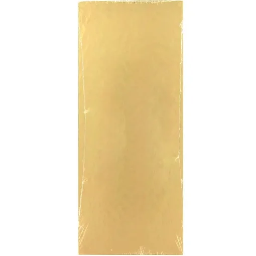 Semelles à bûche or 29 x 10 cm (x5)
