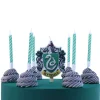 Set de 7 bougies d'anniversaire Serpentard Harry Potter