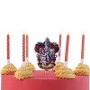 Set de 7 bougies d'anniversaire Gryffondor Harry Potter
