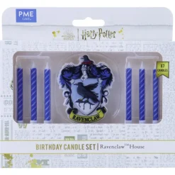 Set de 7 bougies d'anniversaire Serdaigle Harry Potter