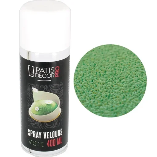 Spray effet velours Vert 400 ml