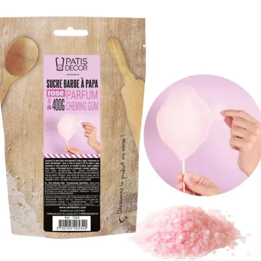 Sucre barbe à papa Chewing Gum 400 g