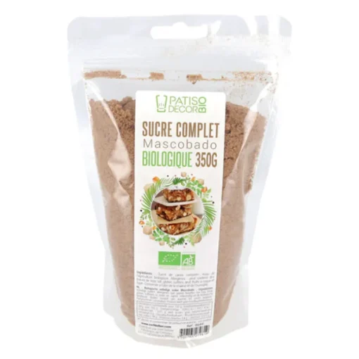 Sucre complet Mascobado Bio 350 g