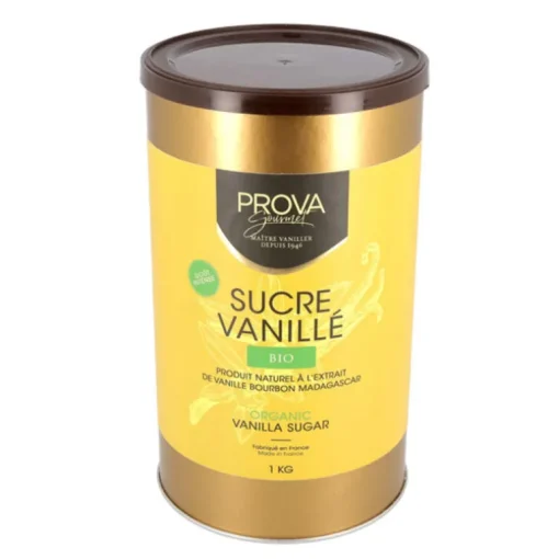 Sucre vanillé bio Prova 1 kg - DDM 03/24