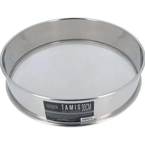 Tamis à farine ø 30 cm inox