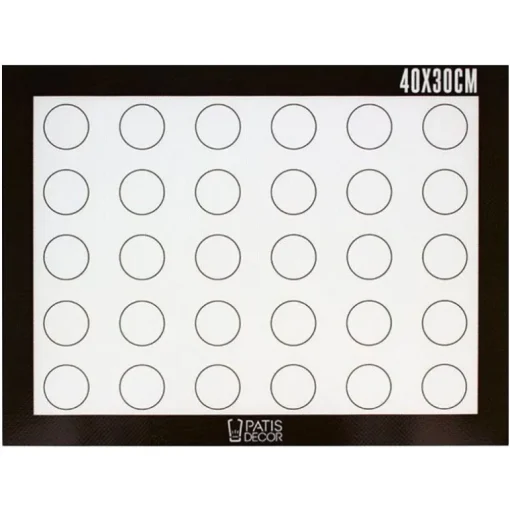 Tapis de cuisson silicone pour macarons 40 x 30 cm