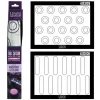 Tapis de cuisson silicone spécial macarons & éclairs 40 x 30 cm