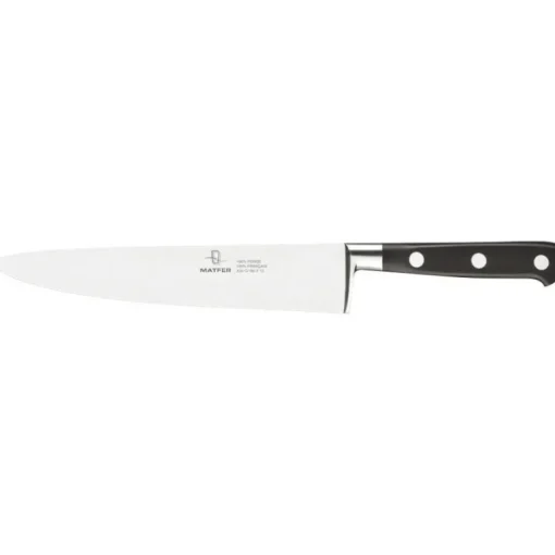 Tradition couteau de cuisine forgé monobloc inox 20 cm