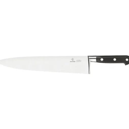 Tradition couteau de cuisine forgé monobloc inox 30 cm
