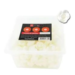 Tulipes blanches en azyme (x200)