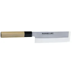 Yoshikin Bunmei couteau à légumes usuba  inox lame épaisse 18 cm
